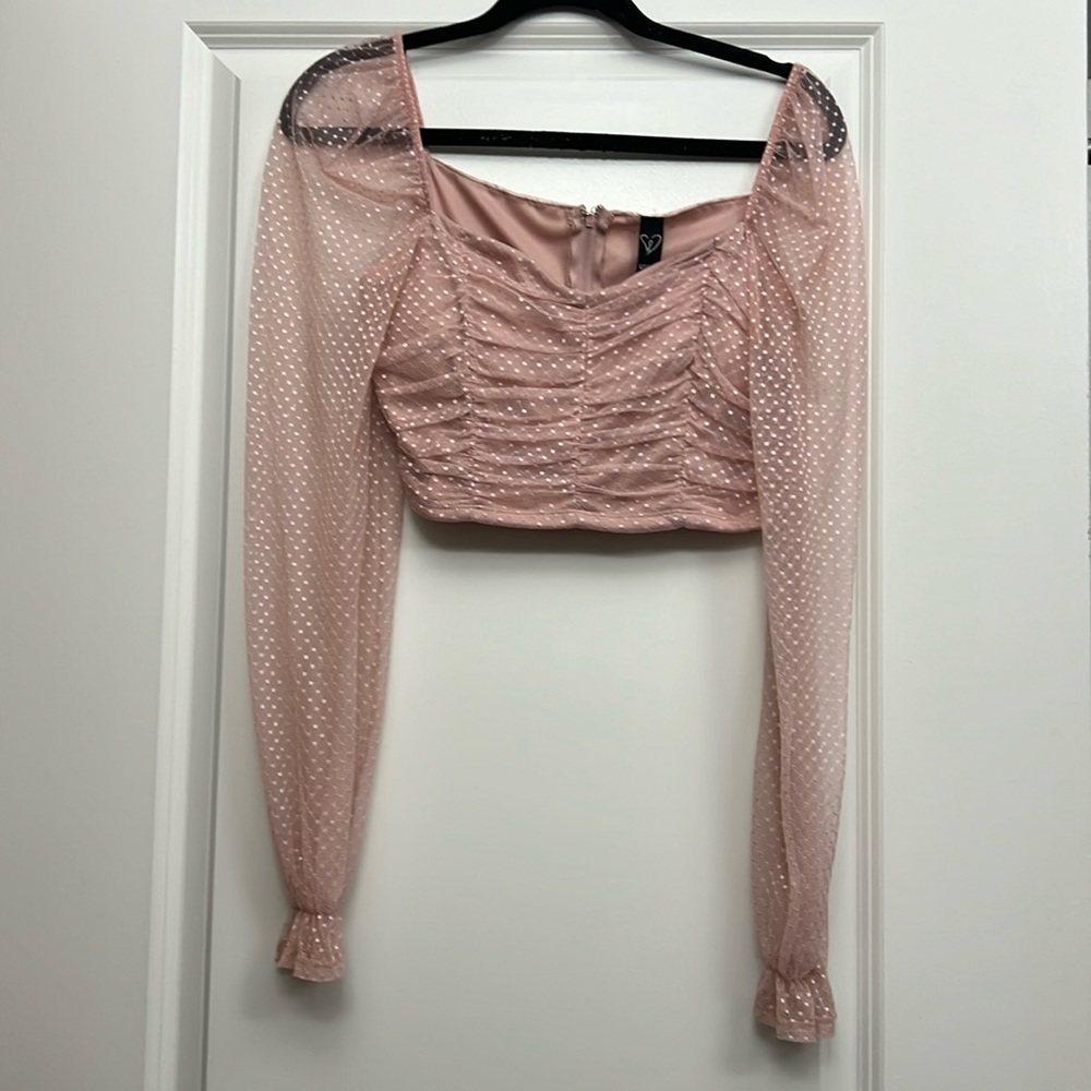 Windsor mesh long sleeve